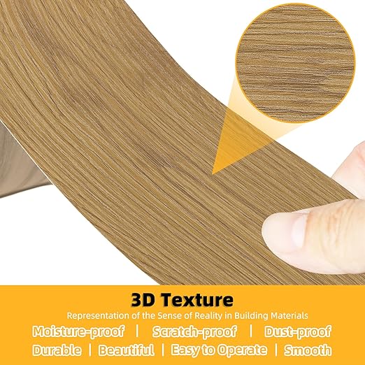 GSCIT Club Wood Grain Repair Tape, 2.3 inch X 25ft Self Adhesive Oak Grain Repair Patch for Tables, Chairs, Baseboards, Doors, Windows, Floors, Handicraft DIY.-DeskLoop Office