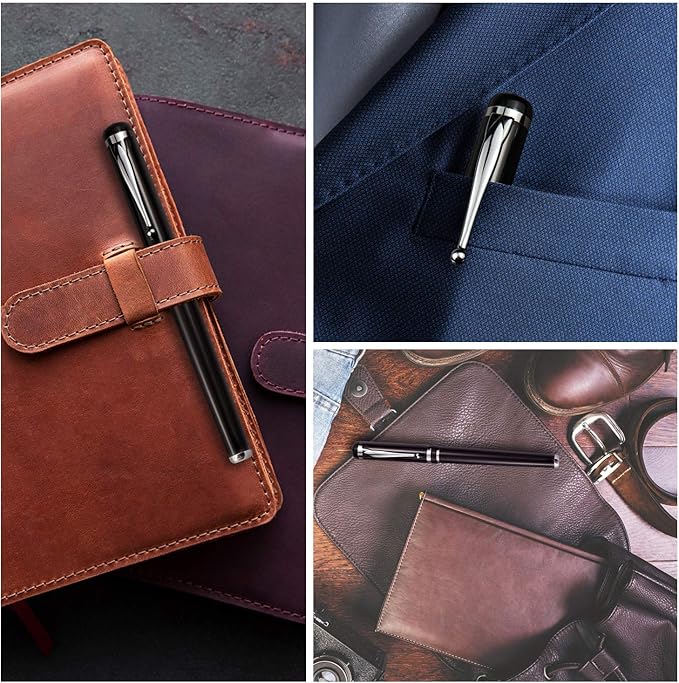 Amlion Personalized Pens Custom Engraved Pen with Name, Refillable Medium Refill, Personalized Gifts for Men Women-DeskLoop Office