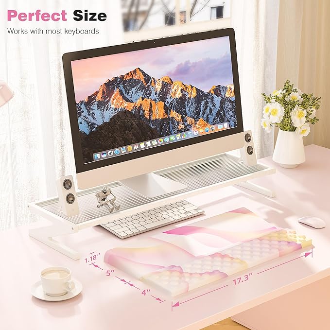 Ospelelf Keyboard Wrist Rest Comfortable Ergonomic Keyboard Stand Riser Holder Pad for Office Home-DeskLoop Office