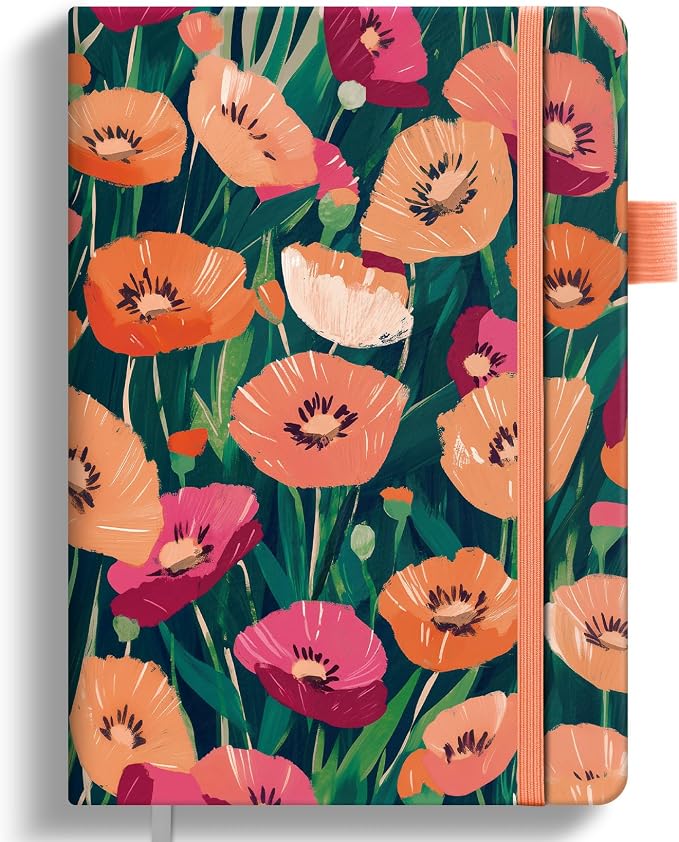 Taja Pretty Lined Journal for Women, Aesthetic Cute Hardcover Leather Journal - Image 8
