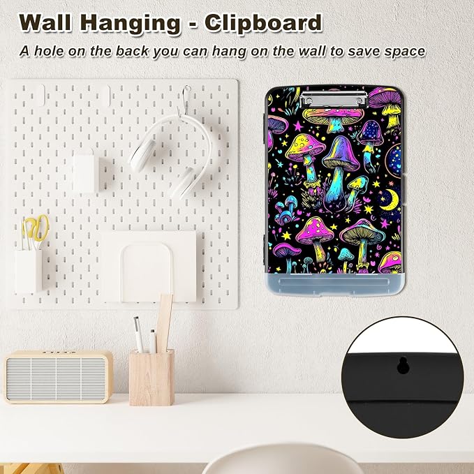 Clipboard with Storage, Nursing Clip Board 8.5 x 11 Storage Organization Box - Image 7
