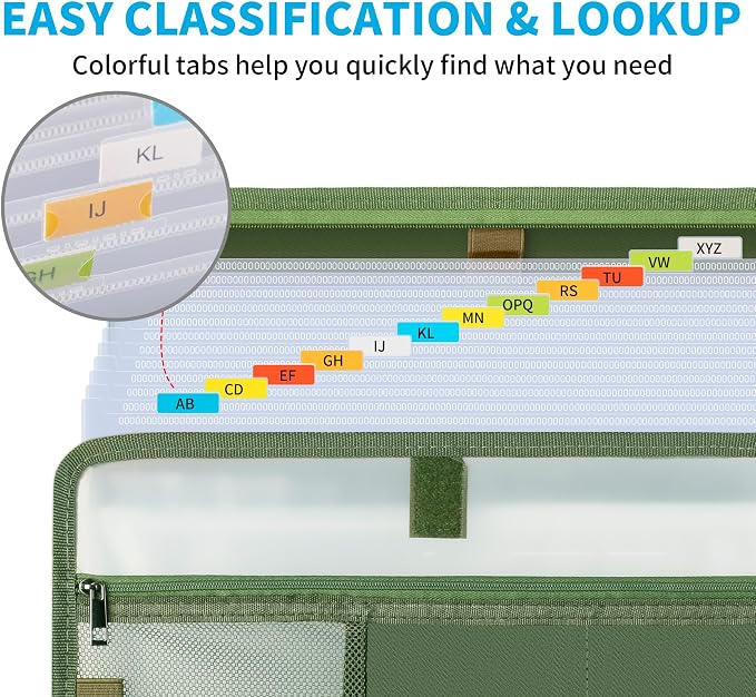 Andyer Accordion File Organizer - Image 8
