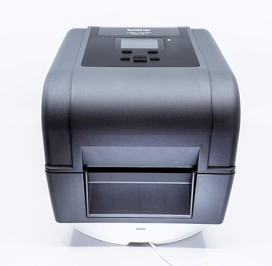 Brother TD-4650TNWB 4-inch Thermal Transfer Desktop Network Barcode and Label Printer for Labels and Barcodes, 203 dpi, 8 IPS, Standard USB 2.0, Serial, Ethernet LAN, Built-in Wi-Fi® and Bluetooth®-DeskLoop Office