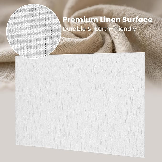 Bulletin Board 36 x 24 inches, 3' x 2' Linen Board for Wall, Decorative Fabric Pin Board with Safe Removable Adhesive Tapes for Home and Office, Includes 20 Push Pins-Gray Stripes-DeskLoop Office