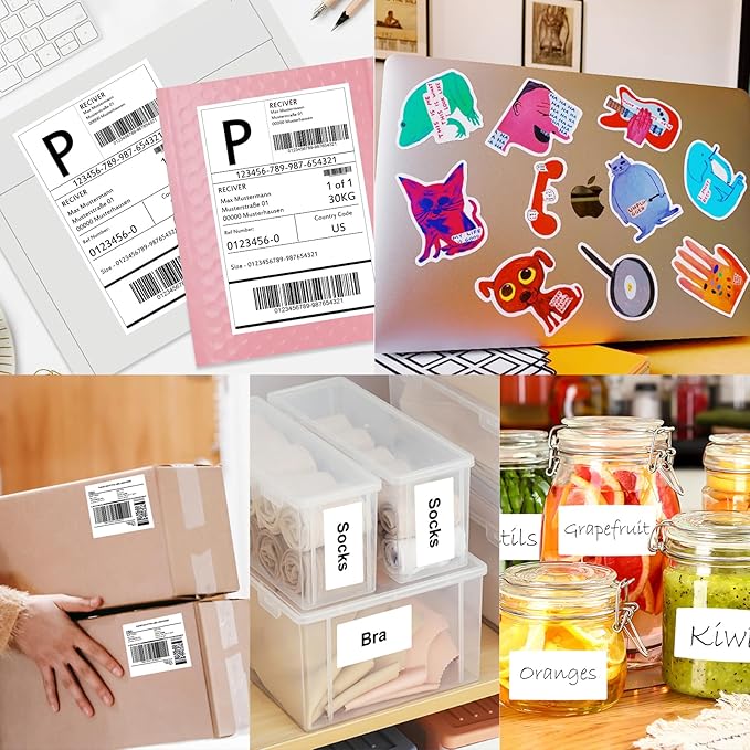 2"x 4" Address Labels, Labels Sticker Paper - Image 6