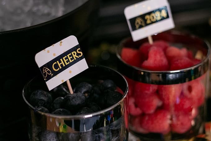 Epson LABELWORKS 218GBPX Genuine PET (Polyester) Tape Cartridge - Gold on Black Designer Craft Label Maker Tape - 3/4" (18MM) Wide, 30'-DeskLoop Office