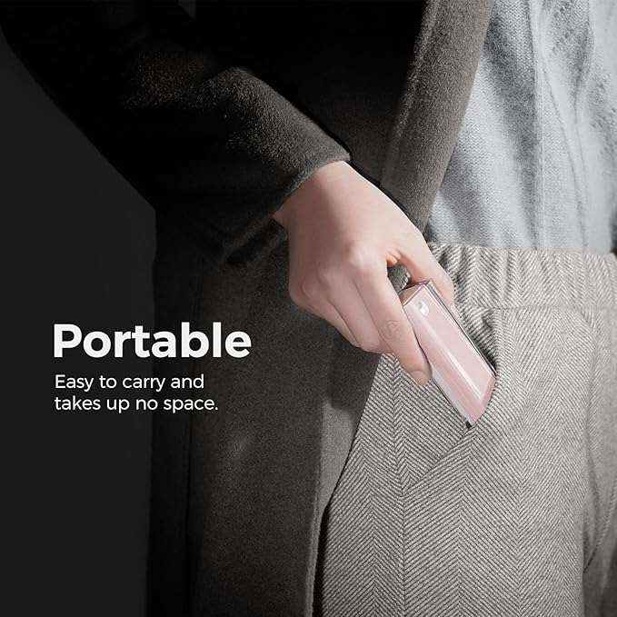 CLICK CLEAN Screen Cleaner, Fingerprint Proof Screen Cleaner Spray, All-in-One Cleaner with Microfiber, Shell and Phone Stand for All Phones, Laptop and Tablet Screens (Pink)-DeskLoop Office