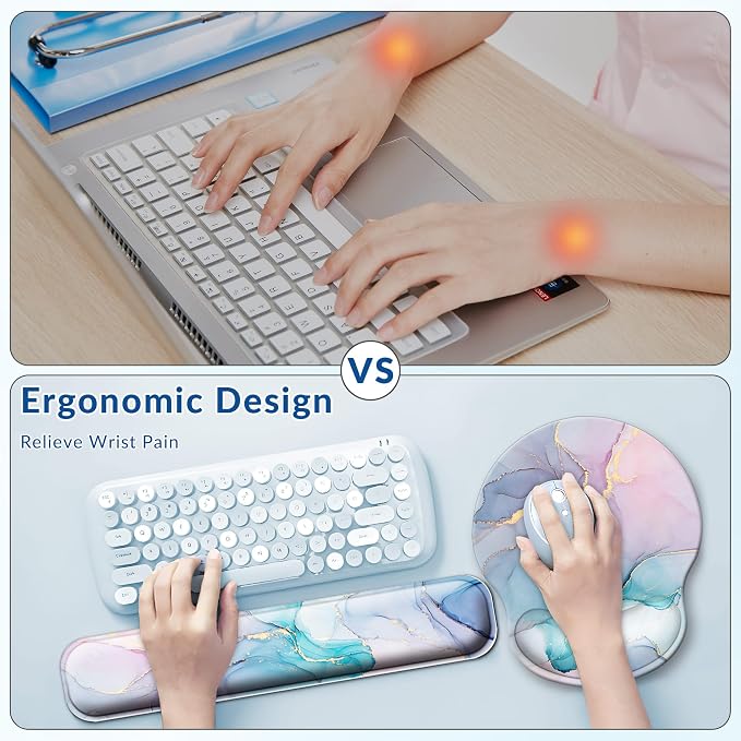 Desk Mat Set + Keyboard and Mouse Pad - Image 6