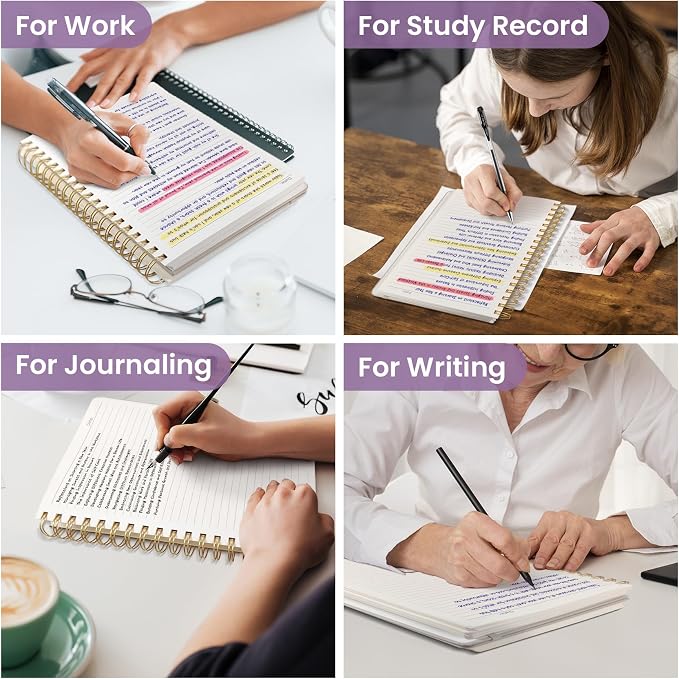 Taja Lined Spiral Notebook Journal - Image 7