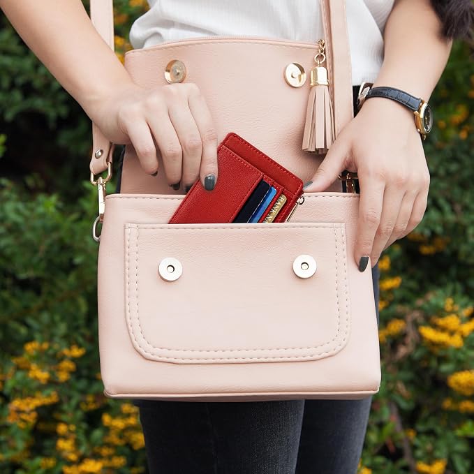 Sodsay Card Case Slim Front Pocket Wallet - Image 9