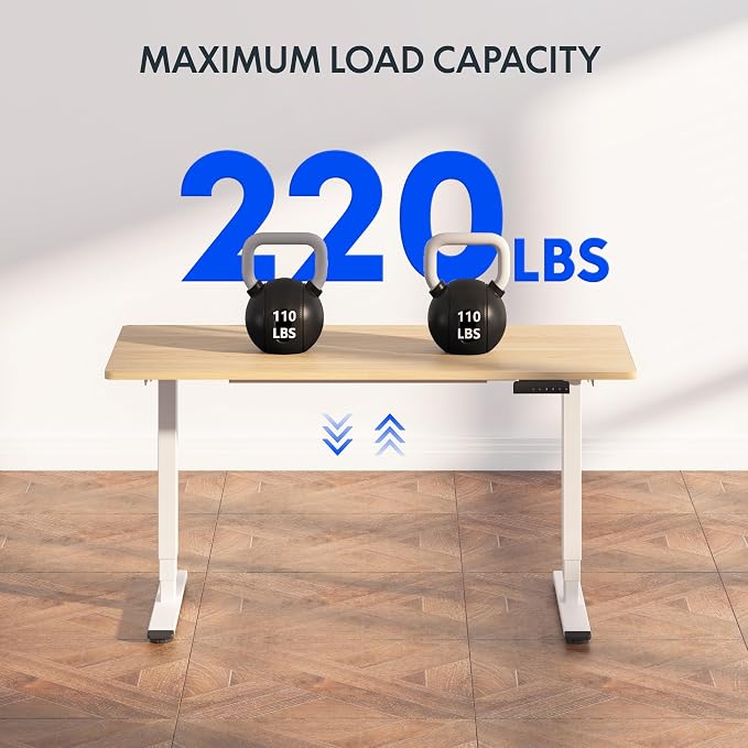 FLEXISPOT E6 3-Stage Dual Motor 60 x 24 Electric Standing Desk Sit Stand Up Desk - Image 9