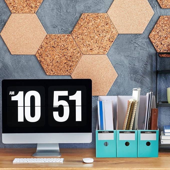 Thenshop 24 Pcs Cardboard Magazine File Holder Organizer, Desk File Organizer - Image 7