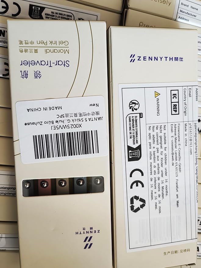 5 Pcs Gel Ink Pens, 0.5mm Fine Point Black Ink Ballpoint Pens, Metal Clip Retractable Pens, Quick Drying Pens for Smooth Writing (Morandi)-DeskLoop Office