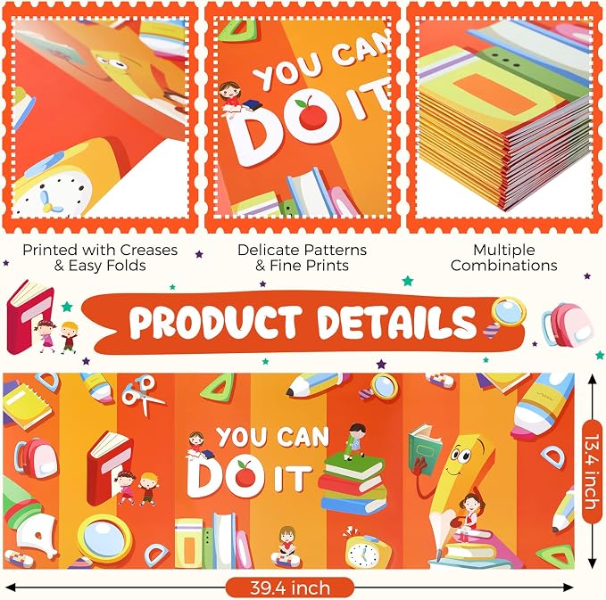 24 Pcs Privacy Boards for Student Desks Bright Colored Classroom Desk Divider - Image 6