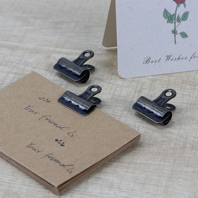 MultiBey Vintage Bulldog Clips - Image 9