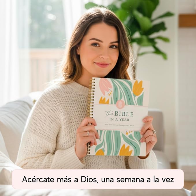 Official Spiral Bible® The Bible in a Year | 52 Week Guided Bible Study & Daily - Image 9