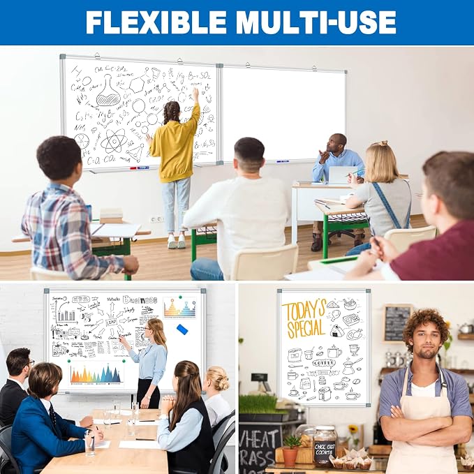 Magnetic White Board Dry Erase Whiteboard - Image 7