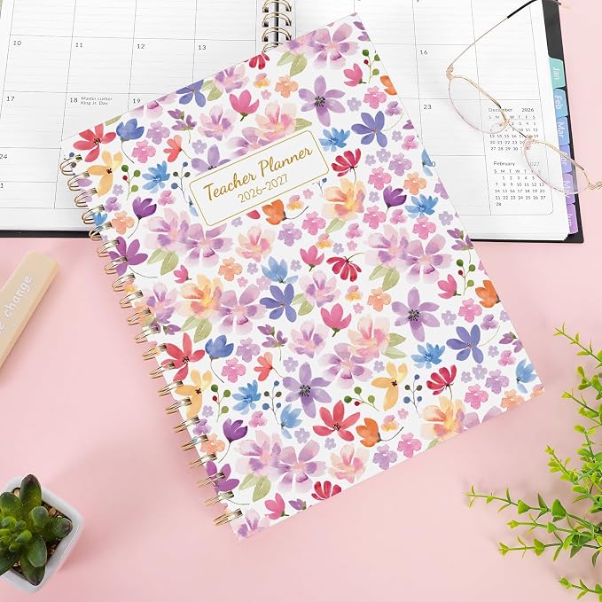 SKYDUE Teacher Planner 2026-2027 Academic Year, 8.5" x 11" Teacher Lesson - Image 7