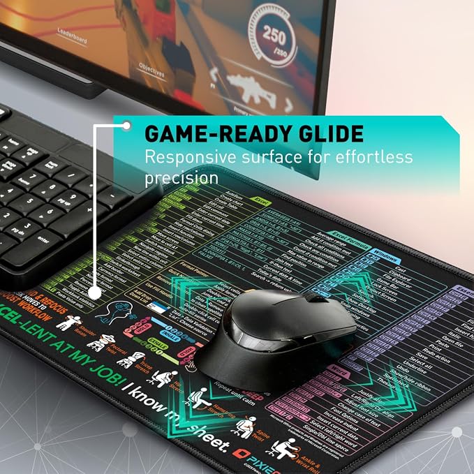 Pixiecube Excel Shortcut Mouse Pad - Image 6