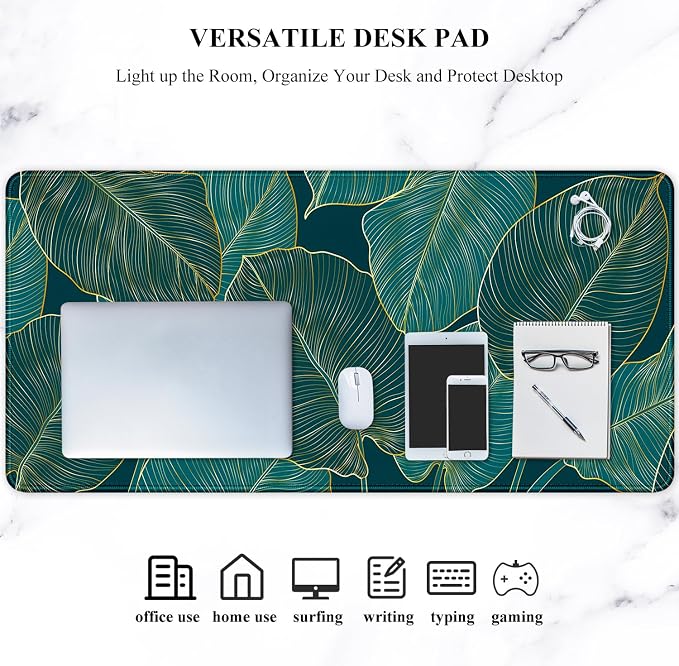 Auhoahsil Desk Mat, Ultra Large Mouse Pad, XXL Gaming Mousepad, Big Extended - Image 7