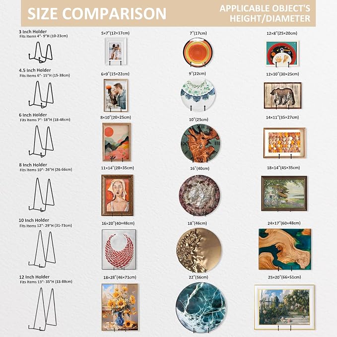LIONWEI LIONWELI Plate Stands for Display - Image 9