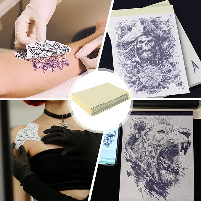 Yangna Tattoo Transfer Paper 50 Sheets A4 Thermal Stencil Paper - Image 6