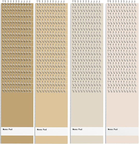 Thenshop 100 Pads Spiral Memo Bulk 3'' x 5'' Top Bound Memo Book 60 Sheets Small Mini Notebooks Lined Wire Bound Pocket Steno Book for Home, Office, School (Colorful)-DeskLoop Office