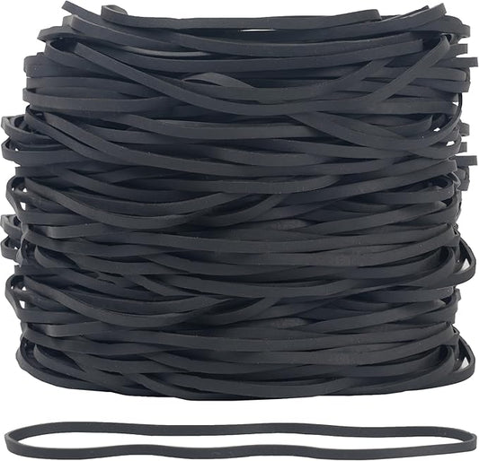 Rubber Bands Garbage Can Bands Elastic Large Size #117B 120 Pcs Trash Can Rubber Bands Elastics Bands 7 inch Assorted Color For Office Supplies Home-DeskLoop Office