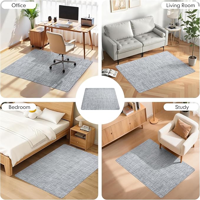 Office Chair Mat, Heavy Duty Floor Protector Rolling Chairs - Image 7
