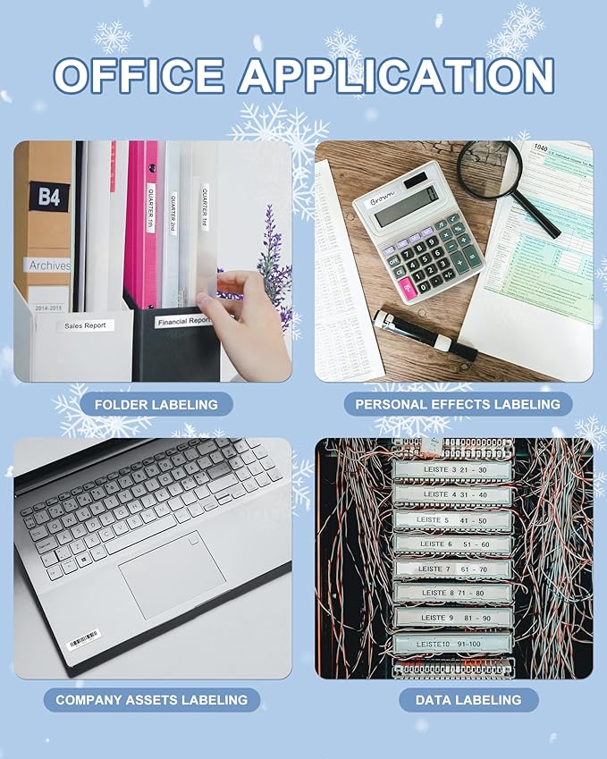 TITBIT 15Pack Compatible with Brother P Touch Refill Tape Cartridges Fit for Label Maker PT-D210 PT-H110 P Touch Cub,12mm 0.47 Laminated White TZ Tape TZe-231 TZE231,Black on White,for PTD410 PTD600-DeskLoop Office