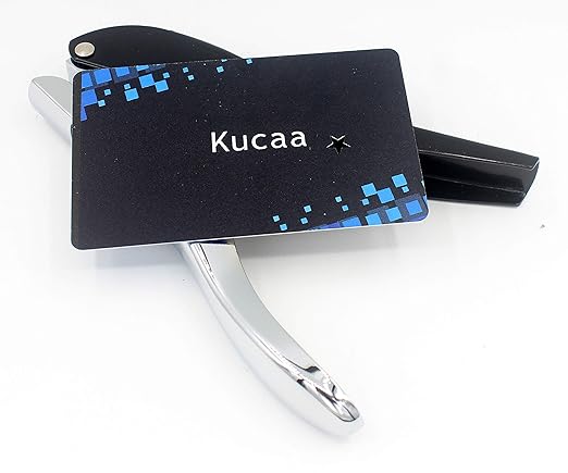 Hand-held 1/4 inch 6mm Star Shape Metal Silver Heavy Duty Single Hole Punch for ID Cards PVC Cards Badge Photos-DeskLoop Office