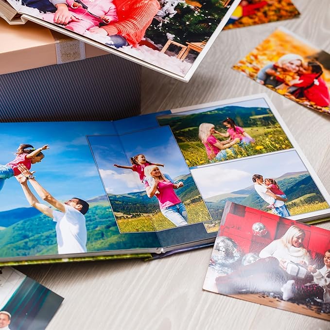 Amazon Basics Glossy Photo Paper for Inkjet Printing, 200g/m², 5 x 7 in, White, Pack of 100 Sheets-DeskLoop Office