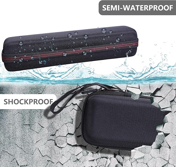 LTGEM Hard Case for Brother DS-640 / DS-740D / DS-940DW / DS-720D & Itari & HP Small USB & Canon imageFORMULA P-208II Document Scanner - Protective Carrying Storage Bag-DeskLoop Office