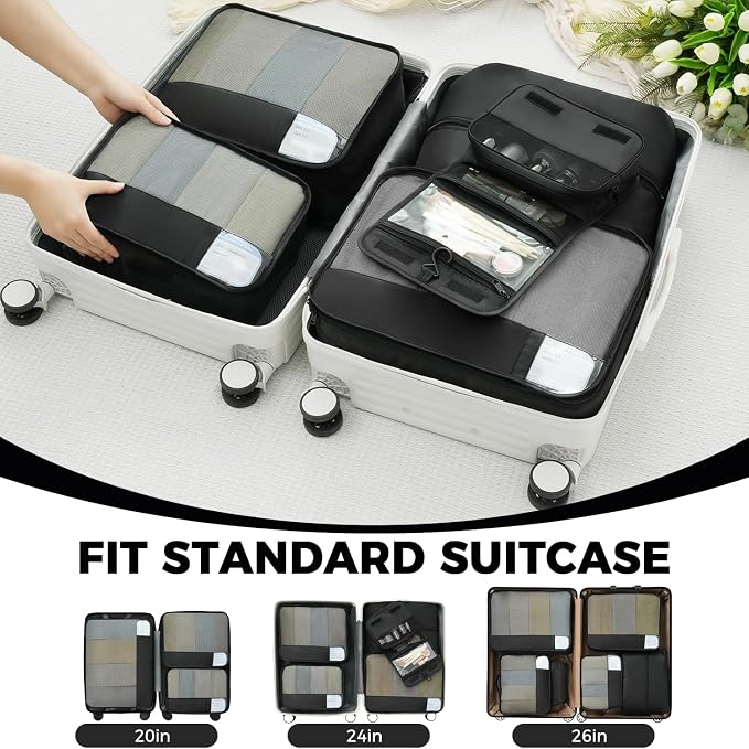BAGAIL 9 Set Packing Cubes - Image 8