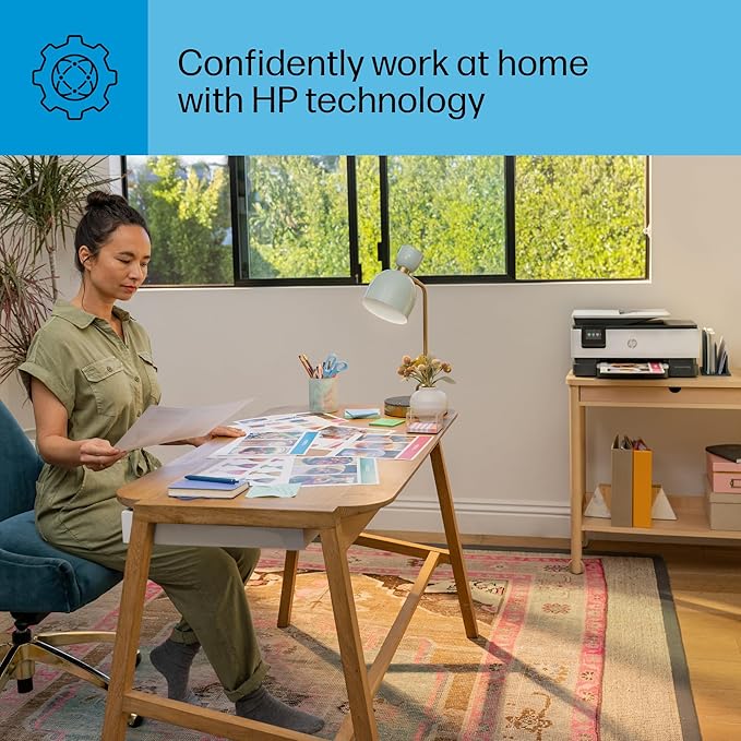 HP OfficeJet Pro 8125e Wireless All-in-One Color Inkjet Printer, Print, scan, Copy, ADF, Duplex Printing, Home & Office, 3 Months of Instant Ink Included (405T6A)-DeskLoop Office