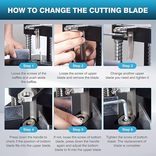 IRONWALLS Corner Rounder Punch Heavy Duty, 1.2”/30mm Thickness Manual Corner Rounder Paper Punch Cutter with R6mm R10mm Interchangeable Dies for Heavy Cardstock, Plastic, Aluminum Sheet-DeskLoop Office