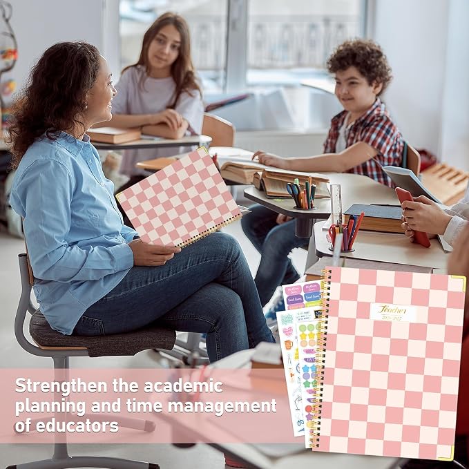 Teacher Planner 2026-2027, Jul 2026-Jun 2027 Academic Year, 8.5" x 11" Lesson - Image 6
