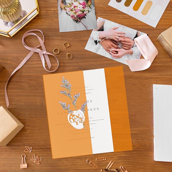 200 Sheets White Cards Blank - 5''x7'' White Card Stock 300gsm/110lb Thick Paper Cardstock, Heavy CardStock Blank for Wedding Invitations, Index Cards, Greeting, Note - PAP07300200-DeskLoop Office