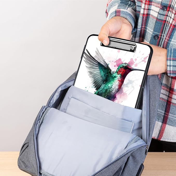 Clipboard with Storage, Heavy Duty Plastic Storage Clipboard with Low Profile - Image 7
