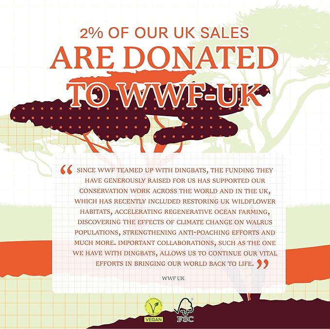 Dingbats A5+ Wildlife Notebook Journal Softcover, Cream 100gsm Ink-Proof Paper, 6 x 8.3 inches, 112 pages (Orange Tiger, Lined Format)-DeskLoop Office