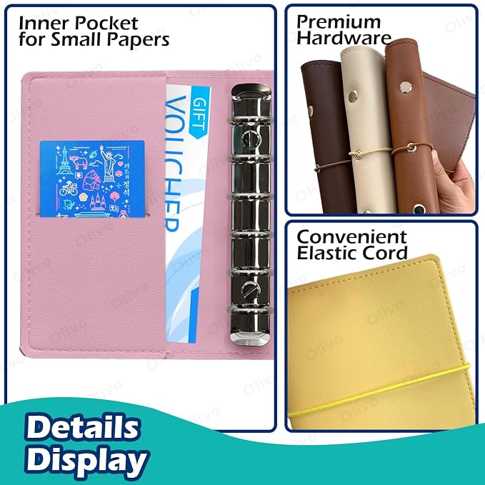 3x5 Lined Index Cards with Ring Binder Holder and Dividers, 100 Note Cards - Image 7