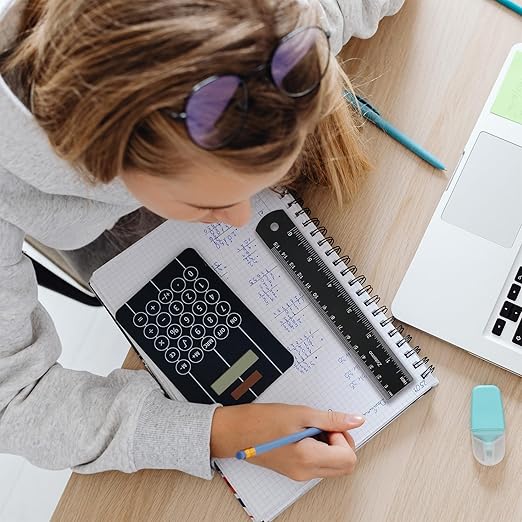 50 Pack Metal Rulers for School Kids, 6 Inch Aluminum Ruler Bulk with Centimeters, Millimeter and Inches, Laser Engraved Metric Scales- 150 mm Straight Edge for Class-DeskLoop Office