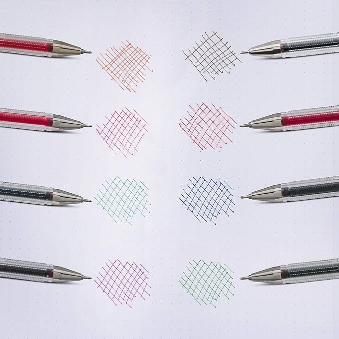 Pentel Arts Slicci Extra Fine Gel Pen, 0.25mm, Purple Ink, 1 Pack (BG202BPV)