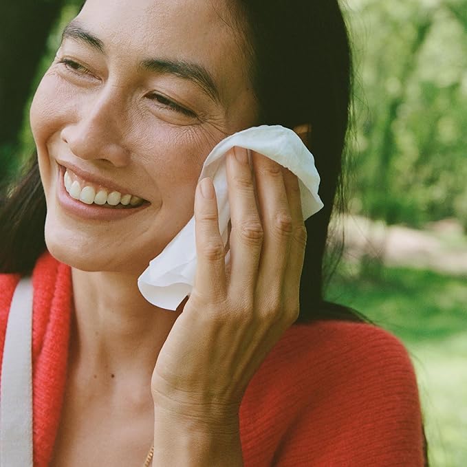 Ursa Major Essential Face Wipes | Natural, Biodegradable, Cruelty-Free | Cleanse, Exfoliate, Soothe and Hydrate | Individually Wrapped | 40 count-DeskLoop Office