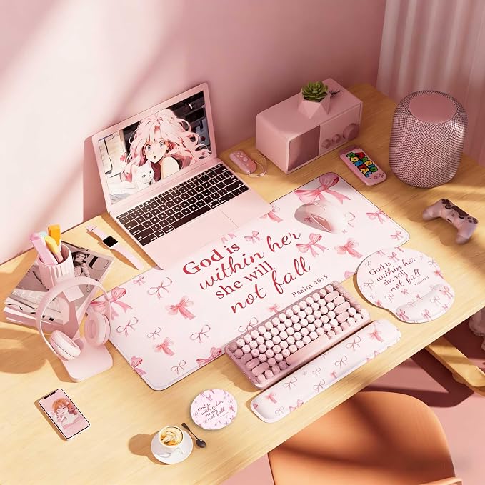 Desk Mat Set + Keyboard and Mouse Pad - Image 7
