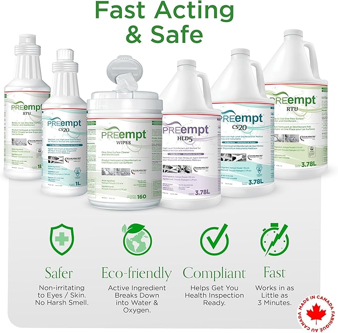 Wipes, 160 Count, Hospital Grade One-Step Surface Cleaner, and Disinfectant-DeskLoop Office