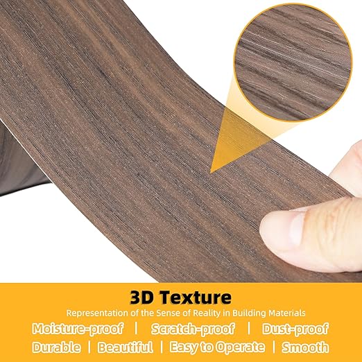 GSCIT Club Wood Grain Repair Tape, 2.4 inch X 250ft Self Adhesive Walnut Grain Repair Patch for Tables, Chairs, Baseboards, Doors, Windows, Floors, Handicraft DIY.-DeskLoop Office