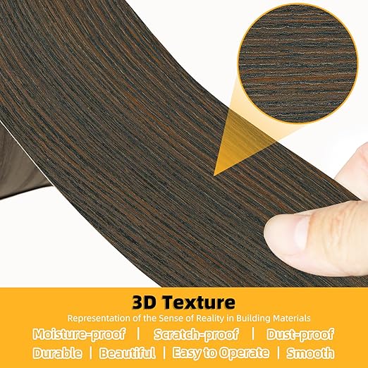 GSCIT Club Wood Grain Repair Tape, 2.3 inch X 25ft Self Adhesive Brown Walnut Grain Repair Patch for Tables, Chairs, Baseboards, Doors, Windows, Floors, Handicraft DIY.-DeskLoop Office