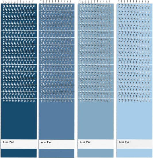 Thenshop 100 Pads Spiral Memo Bulk 3'' x 5'' Top Bound Memo Book 60 Sheets Small Mini Notebooks Lined Wire Bound Pocket Steno Book for Home, Office, School (Fresh Colors)-DeskLoop Office