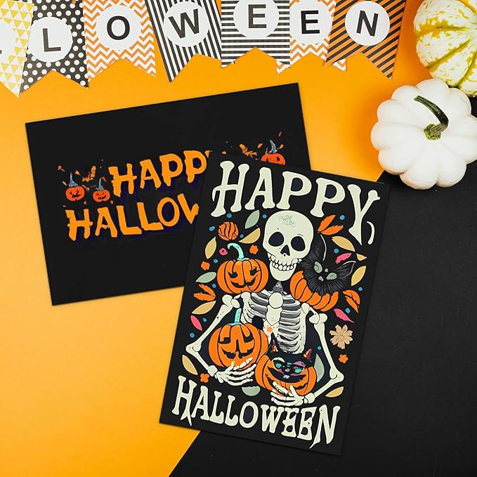 100 Pack Black Blank Index Cards 4x6 Card Stock Paper, Goefun 80lb Heavyweight Cardstock Unlined Notecards for Postcards, Photo Paper, Recipe-DeskLoop Office